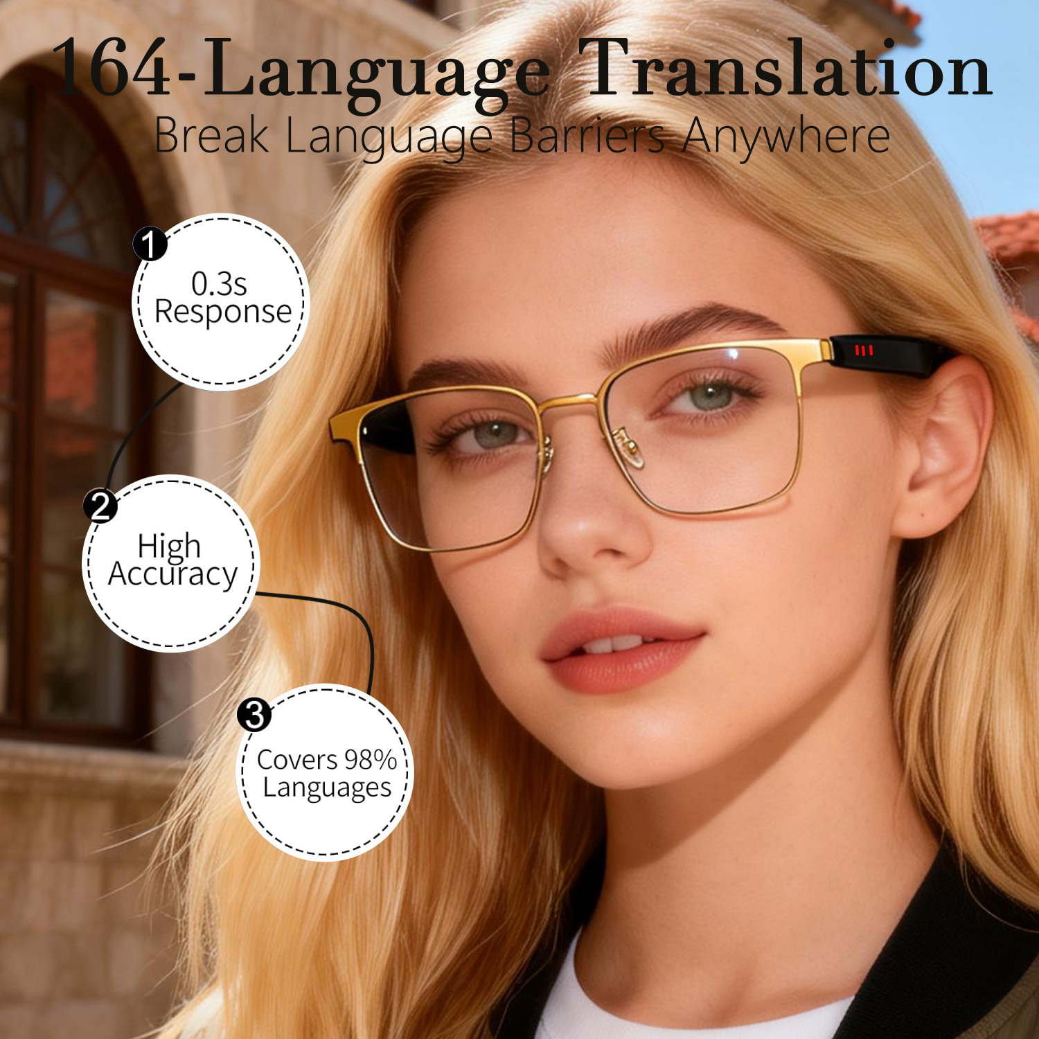 Audio Music Apps - 스마트 오디오 안경, 앱을 통한 실시간