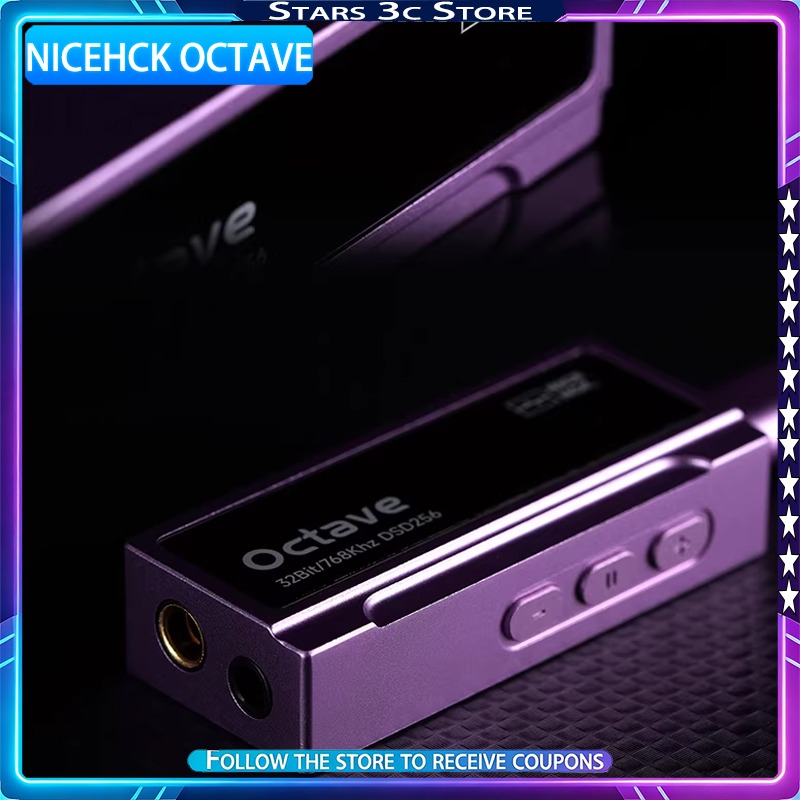Audio Music Grading - NICEHCK 옥타브 휴대용 DAC ES9039Q2M DAC