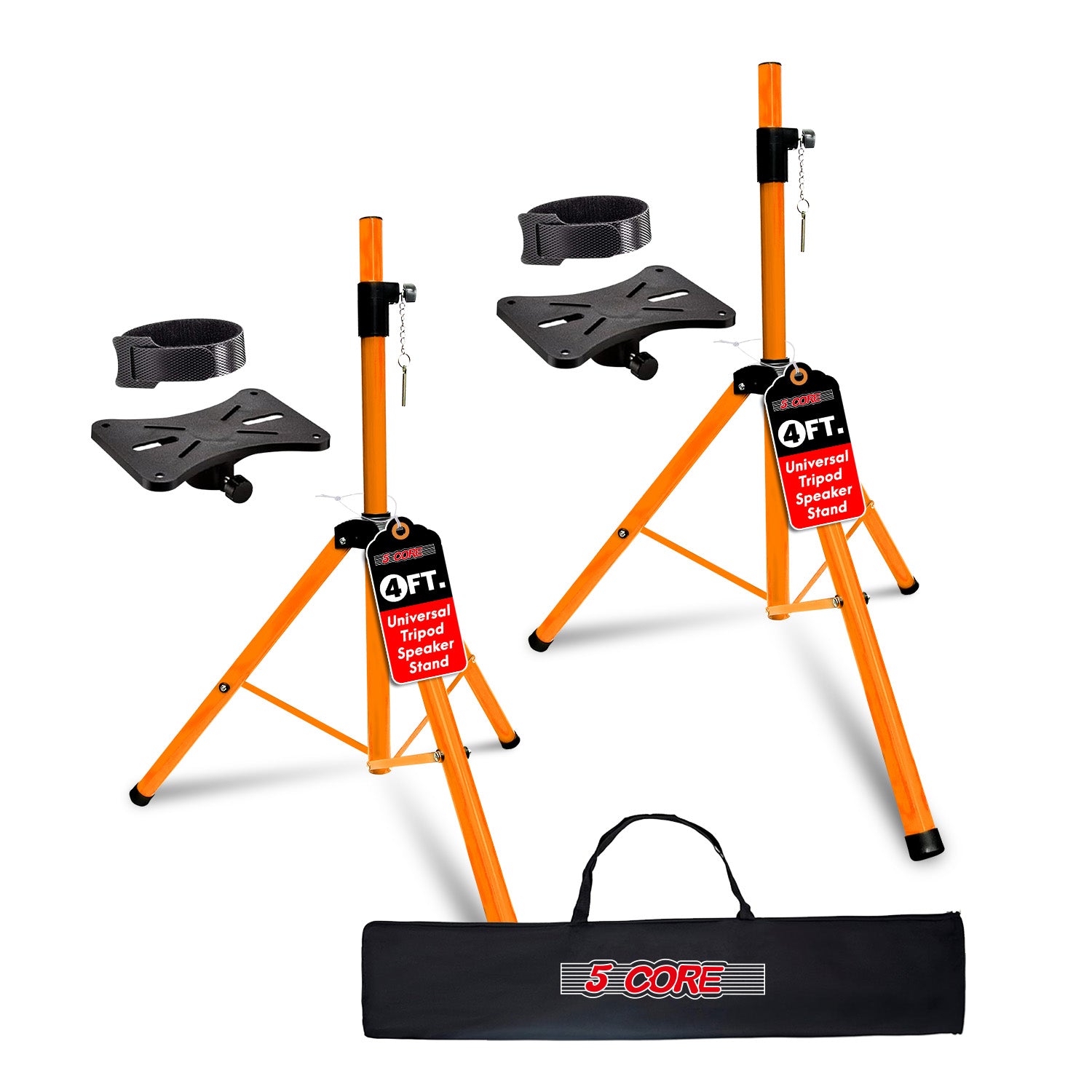 5코어 스피커 스탠드 삼각대 플로어형 짧은 조절식 DJ - Speaker Stand Tripod 리뷰 및 가격
