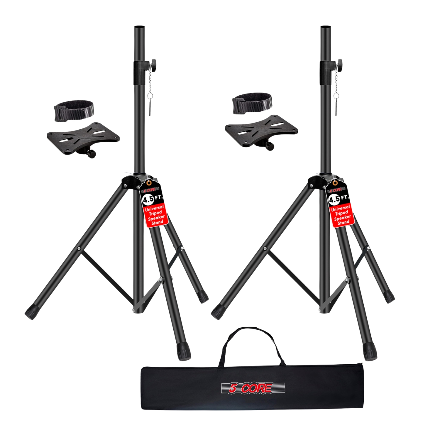 5코어 스피커 스탠드, 높이 조절 가능(31~54인치) - Speaker Stand Tripod 리뷰 및 가격