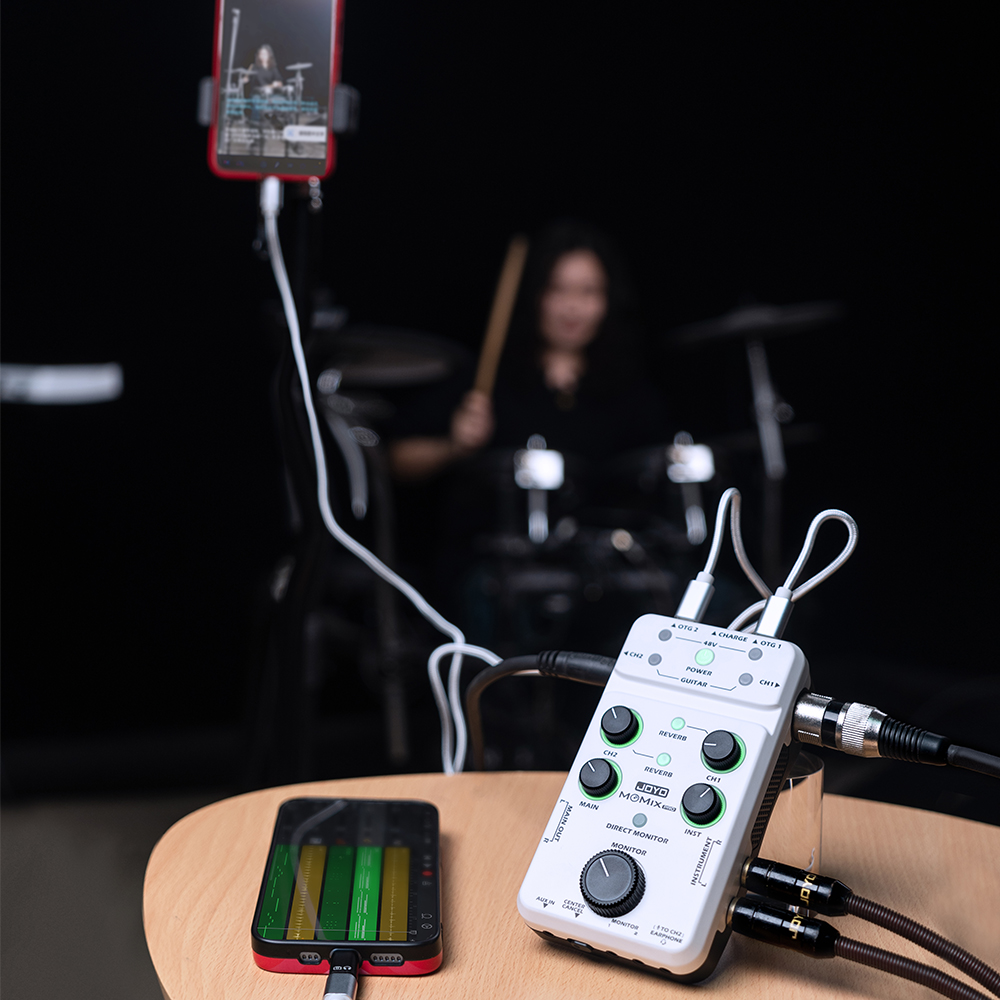 JOYO 오디오 믹서 MOMIX PRO 마이크, 기타, - Audio And Music Mixer 리뷰 및 가격