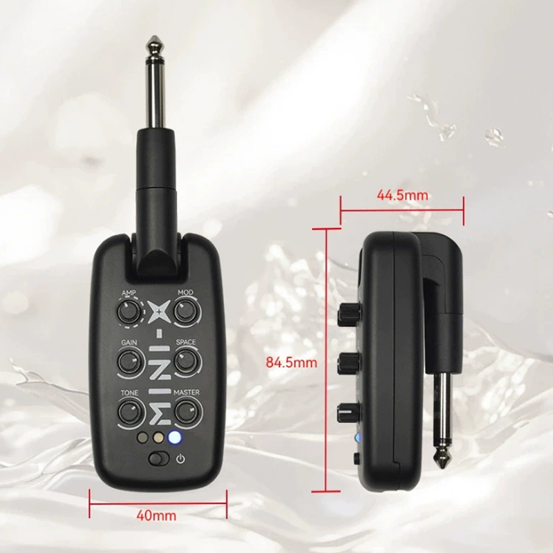 새로운 M-Vave 미니-X 헤드폰 앰프 기타 베이스  - Portable Amplifier Mini 리뷰 및 가격