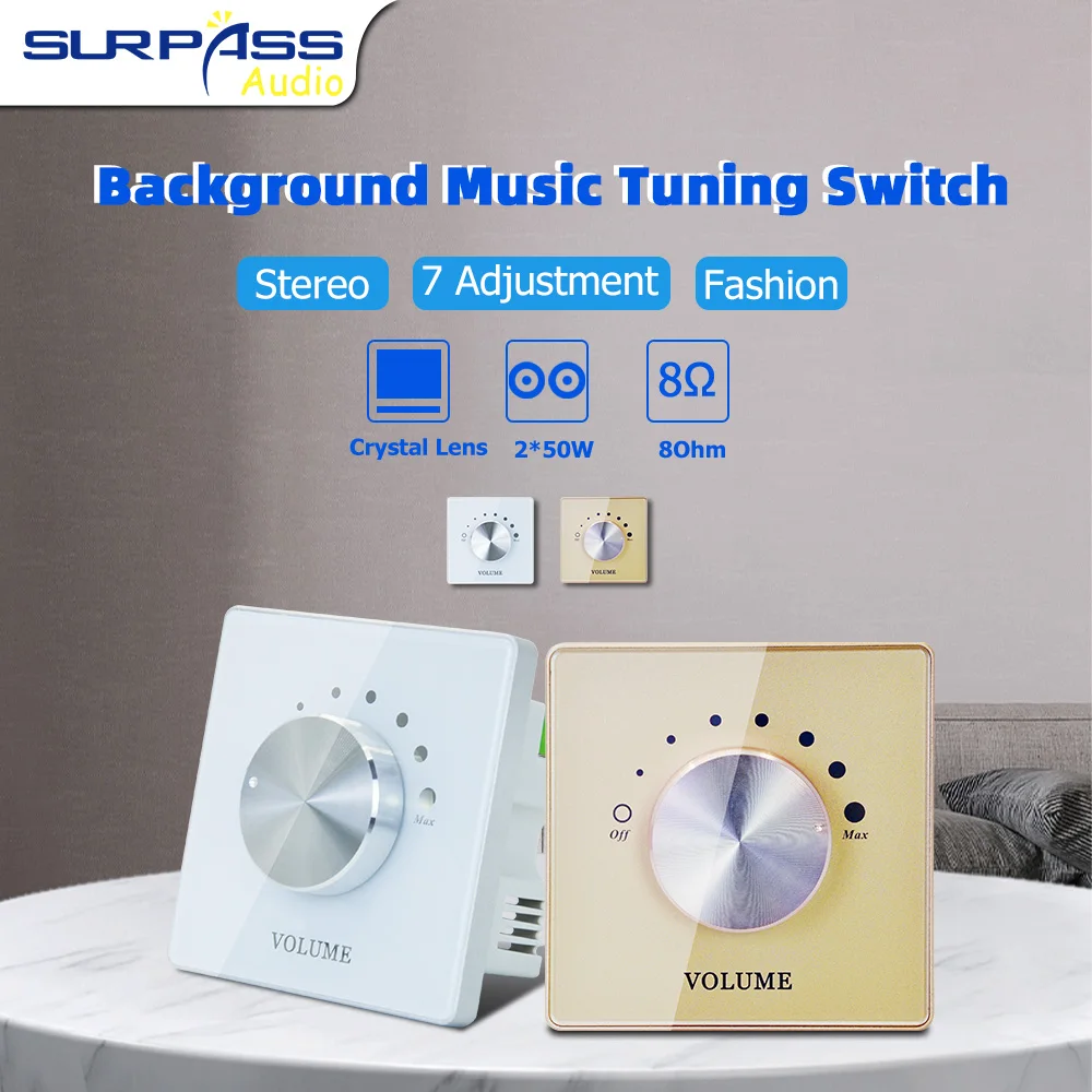 파워 앰프 볼륨 튜닝 스위치 컨트롤러 월 패널 오디오  - Audio Music Grading 리뷰 및 가격